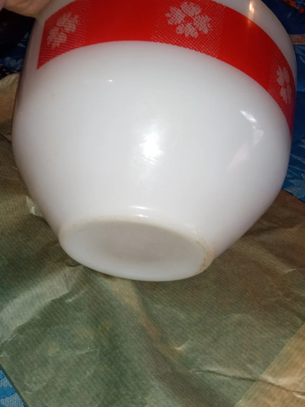 vintage Federal Glass mixing bowl